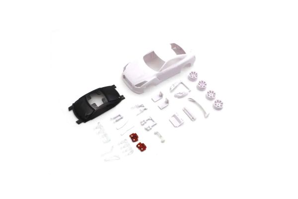 Kyosho MZN210 - Nissan Skyline GT-R R35 Mini-Z + 2WD Rims (White Body)