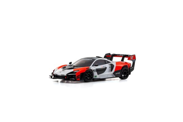 Kyosho MZP243WR - Mini-Z McLaren Senna GTR White-Red (W-MM) Body