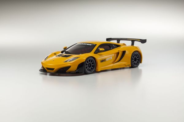 Kyosho MZP245OR - Mini-Z McLaren 12C GT3 2013 Orange (W-MM) Body