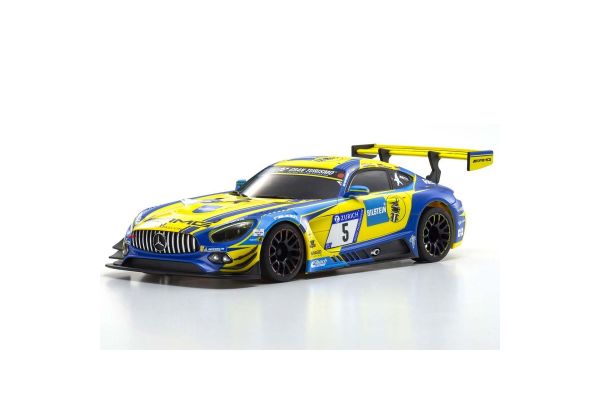 Kyosho MZP247BLY - Mini-Z Mercedes AMG GT3 24h Nurburgring No5 2018 (W-MM) Body