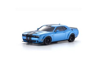 Kyosho MZP451BL - Mini-Z Challenger SRT Hellcat Redeye B5 Blue (MA020) Body