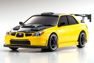 Kyosho MZP456MY - ASC MA-020 Subaru Impreza w/ Aero Kit and CFRP Hood Metallic Yellow