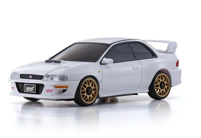 Kyosho MZP457W - Carrozzeria Mini-Z Subaru Impreza WRX STi 22B White (MA020)