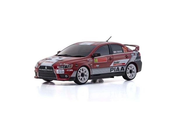 Kyosho MZP462M - Mini-Z Mitsubishi Lancer Evo X Dealer Team (MA020) Body