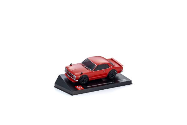 Kyosho MZP466R60 - Mini-Z Nissan Skyline 2000 GTR KPCG10 Red 60th Anniv Bodyshell