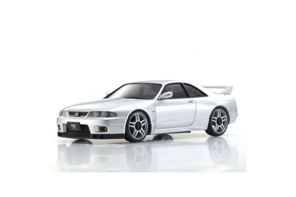 Kyosho MZP468S - Mini-Z Skyline GT-R R33 V-Spec Silver (MA020) Bodyshell