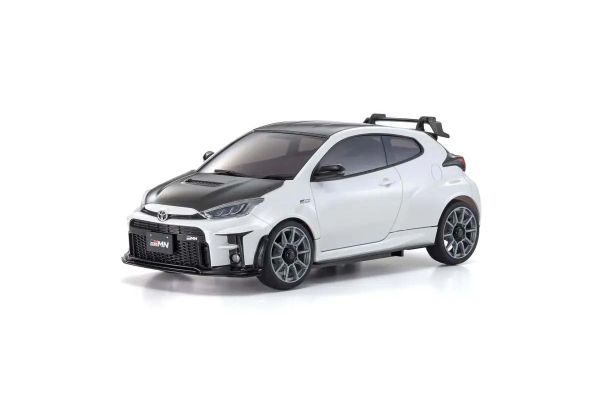 Kyosho MZP470PW - Mini-Z Toyota GRMN Yaris Circuit Pearl White (MA020) Bodyshell - Clicca l'immagine per chiudere