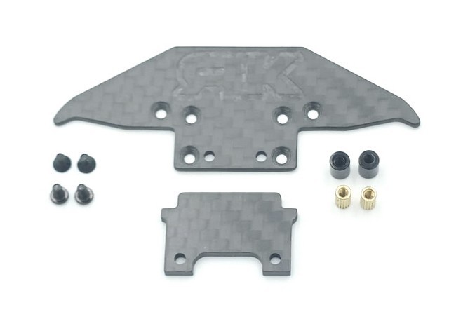 Marka Racing Carbon Front Bumper & Body Mount for Jomurema GT01