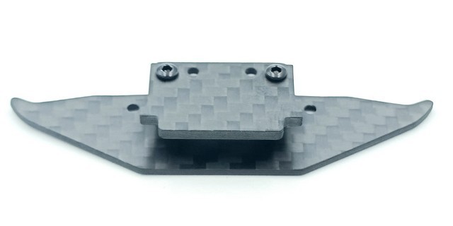 Marka Racing Bumper Anteriore in Carbonio per Jomurema GT01 + Body Mount
