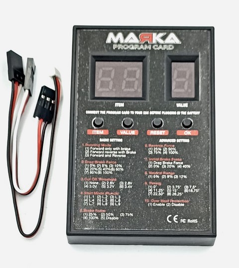 Marka Racing 1:28 Scheda di Programmazione per (MZR-ESC-V1)