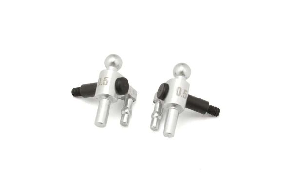 Kyosho MZW710-05 - Mini-Z MR04 Steering Block Camber 0.5 - Alu