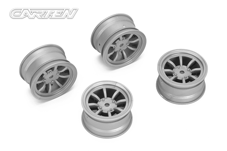 CARTEN NBA261 - 8 Spoke Wheel +1mm (Gray)