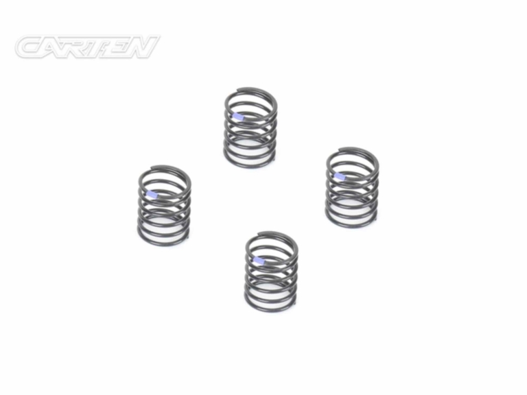 CARTEN NHA462 - Shock Spring (1.4X20) Purple (4 pcs)