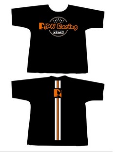 PN Racing 2017 Black T-Shirt (Medium)