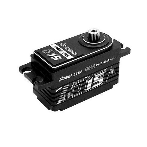 PowerHD PHD041 - D15 Silver HV CNC Coreless Digital Servo 16.5KG/0.095sec@7.4V