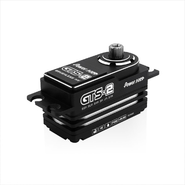 PowerHD PHD087 - GTS-2 18cm cable Off-Road, Nitro HV 4-pole Brushless Digital Servo 23.0KG/0.065sec