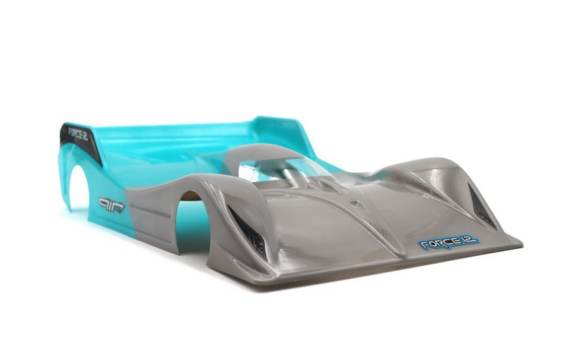 PIPAero PIP-FORCE12-03 - Force12 Pan Car Body (unpainted) 0,3mm