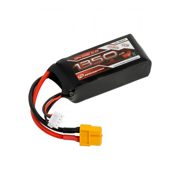 Robitronic R05257 - LiPo Akku 1350mAh 3S 45C XT60 (22x34x72)