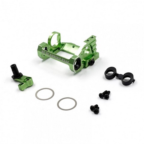 Route R246 - 1361G - Mini-Z R246 Aluminium Motor Mount MM2 Type - Green Limited