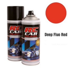 RC Colours Lexan Spray Fluo Deep Red 1010 150ml