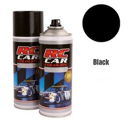 RC Colours Lexan Spray Black 610 150ml
