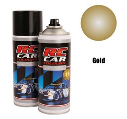 RC Colours Lexan Spray Metallic Gold No. 910 150 ml