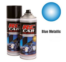 RC Colours Lexan Spray Blue Metalic 932 150ml