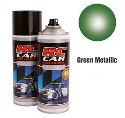 RC Colours Lexan Spray Green Metalic 934 150ml