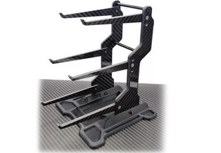 RC MAKER RCM-3DPCS - 3D Pro Carbon Car Stacker for 1:10 & 1:12 Onroad Cars