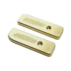 RC MAKER Brass LCG Rear Weights for Awesomatix A12 - 6.5g each (2pcs)