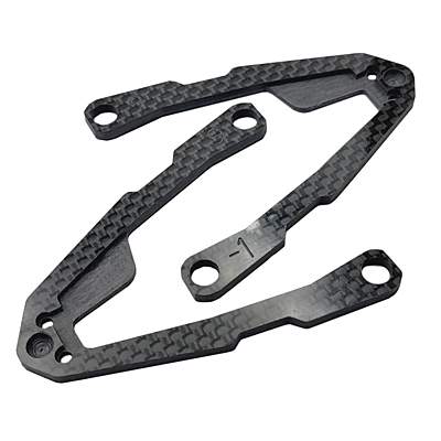 RC Maker Carbon Short Wheelbase Arm Set (8mm) for Awesomatix A800MMX/FX (2pcs)