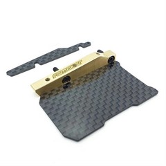 RC MAKER Floating Electronic Plate for Awesomatix A800MMX - Carbon (12g)