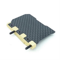 RC MAKER Floating Electronic Plate for Awesomatix A800MMX - Carbon (12g)