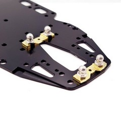 RC MAKER BRASS ROLL CENTRE SHIM PLATE SET FOR AWESOMATIX A800MMX (LA) - 2.5MM