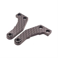 RC MAKER GeoCarbon V3 Front Steering Arms for Awesomatix A800MMX (Double Bellcrank Steering)