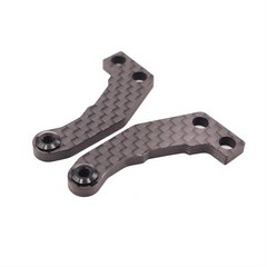 RC MAKER GEOCARBON V3 FRONT STEERING ARMS FOR AWESOMATIX A800MMX (SINGLE BELLCRANK STEERING) - Clicca l'immagine per chiudere