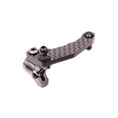 RC MAKER GEOCARBON V3 FRONT STEERING ARMS FOR AWESOMATIX A800MMX (SINGLE BELLCRANK STEERING)