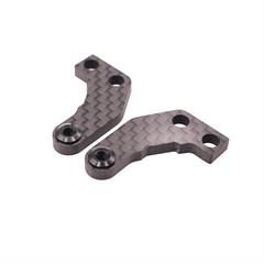 RC MAKER GeoCarbon V3 Rear Steering Arms for Awesomatix A800MMX