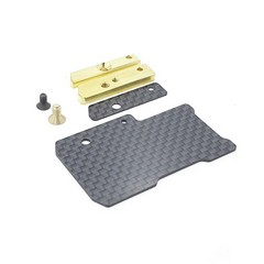 RC MAKER XRAY T420 Floating Electronics Weight Plate Set (Carbon)