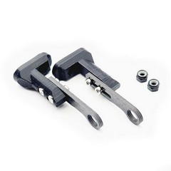 RC MAKER HORIZONTAL REAR POST BODY MOUNTING SET LITE (39-46mm)