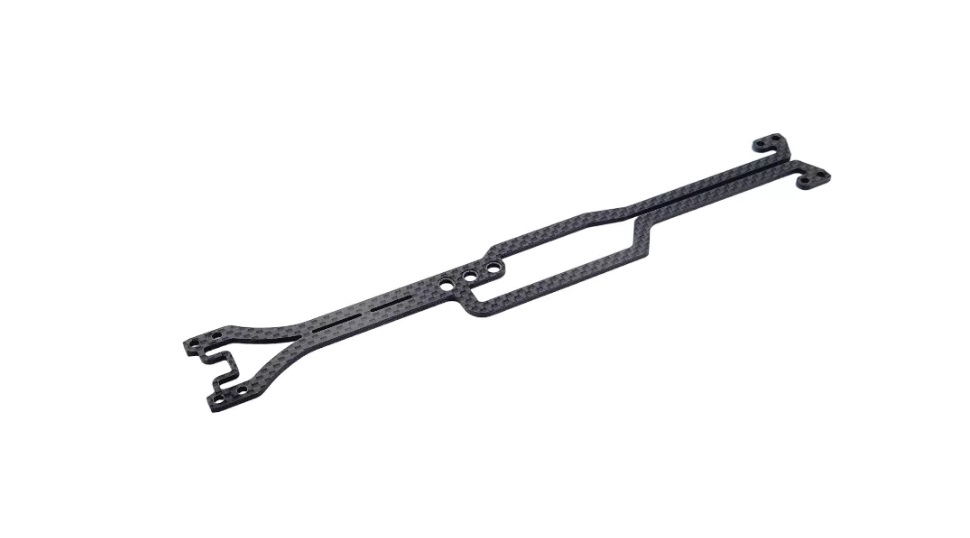 RC MAKER RCM-MTC2R-1SFT20 - SlimFlex 2.0mm Carbon Topdeck for Mugen MTC-2R