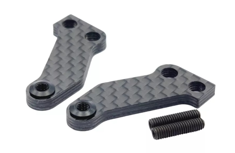 RC MAKER RCM-MTC2R-CSAR - Carbon Rear Steering Arms for Mugen MTC-2R (2)