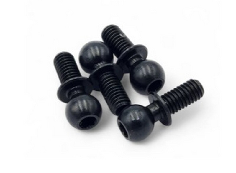 RC MAKER SP1 Steel 4,8mm Male Upper Hub Ball Stud (4)