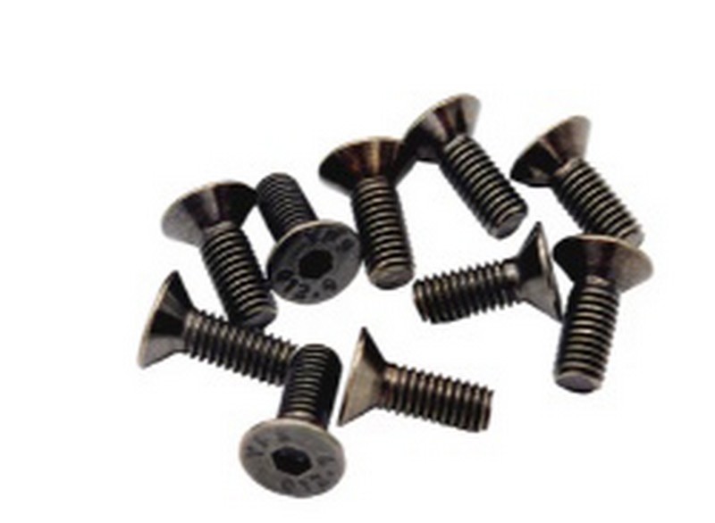 RC MAKER M3 x 8mm Flat Head Screw (10)