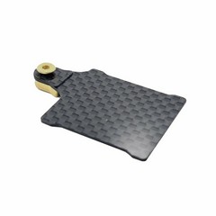RC MAKER Floating ESC Plate for Xray X4 - Carbon (5g)