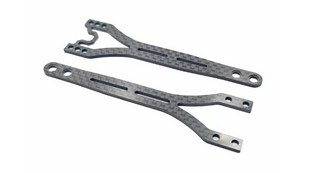 RC MAKER Slimflex 1.6 mm Twin Topdeck Set for Xray X4 (2)