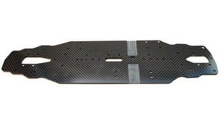 Race OPT 2.2mm Graphite Chassis (MTS T3 Mid-Motor)
