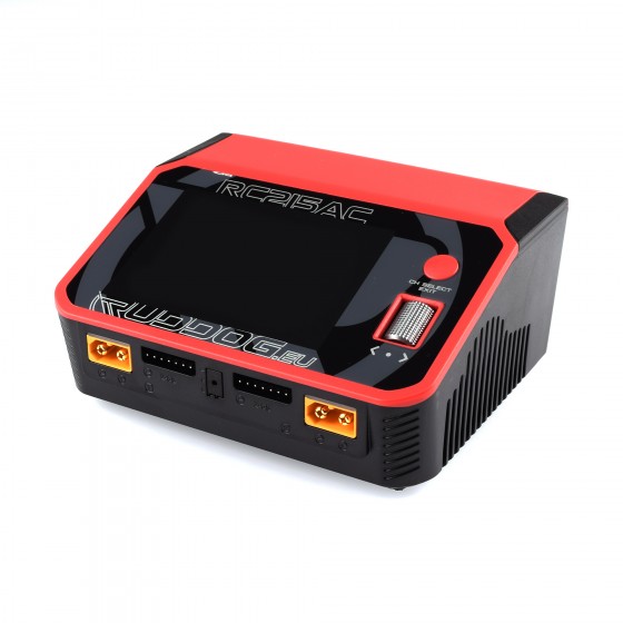 Ruddog RP-0417 - RC215AC Dual Channel LiPo Battery AC/DC Charger