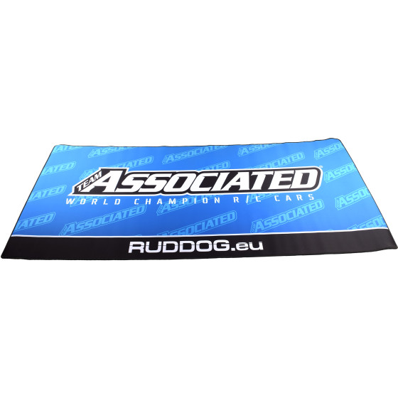 RUDDOG RP-0696 - Team Associated Pit Mat (Blue | 110x50cm)