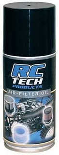 RC Tech Air Filter Oil Spray 150ml - Clicca l'immagine per chiudere